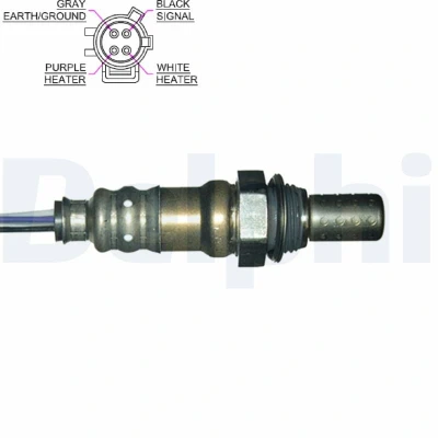 Immagine di DELPHI ES20045 12B1 Sonda lambda planare, riscaldato JEEP: WRANGLER 2, GRAND CHEROKEE I, CHRYSLER: Neon I