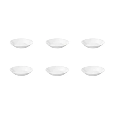 Immagine di IKEA OFTAST Set di 6 piatti fondi, 20 cm, colore: Bianco