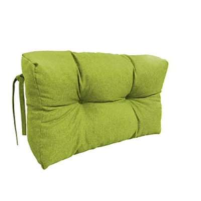 Immagine di chilly pilley Cuscino Trapuntato Per Mobili In Pallet Riempito Con Fiocchi Di Schiuma Divano Schienale Sedile Laterale Set (Cuscini Laterali 65 X 60 Verde)