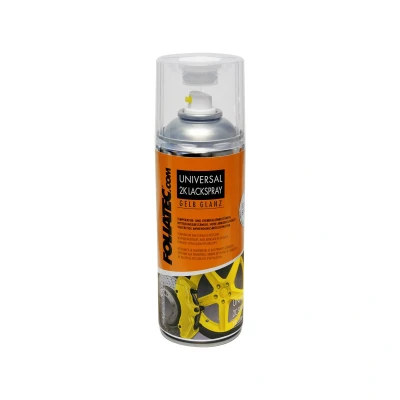 Immagine di FOLIATEC 2132 Vernice a 2 componenti aerosol 400 giallo, lucente