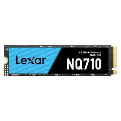 Immagine di Lexar NQ710 2TB PCIe 4.0 SSD interno, M.2 2280 Gen4x4 NVMe 1.4, riproduzione fino a 5000 MB/s, interno ad alte prestazioni per giochi e editing video