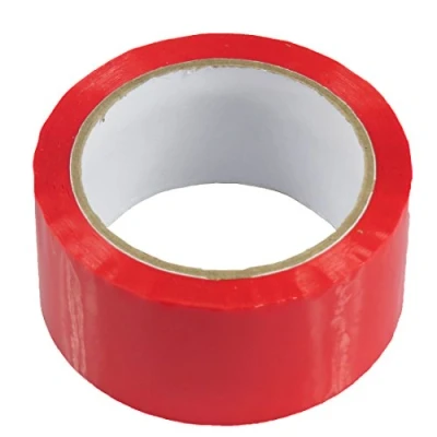 Immagine di Triplast 48 mm x 66 m, a basso rumore imballaggio nastro, colore: rosso (Confezione da 2)