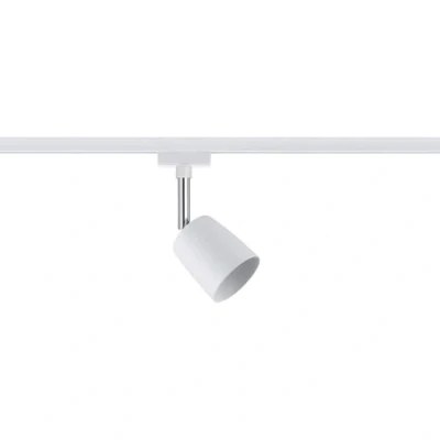 Immagine di Paulmann Cover Lampada per sistema su binario URail GU10 10 W LED (monocolore) Cromo, Bianco