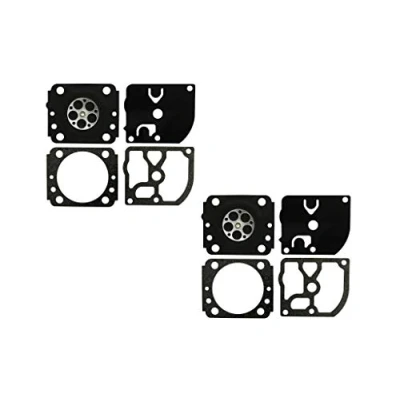 Immagine di C·T·S Kit guarnizione e membrana carburatore sostituisce ZAMA GND 162 per C1M 100333 Stihl FS120 FS200 FS250 (confezione da 2)