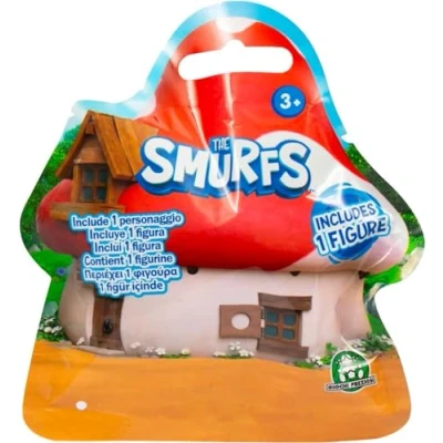 Immagine di Les Schtroumpfs Puffi, 1 statuetta 5,5 cm sorpresa, in sacchetto, modelli casuali da collezione, giocattoli per bambini dai 3 anni, PUF11