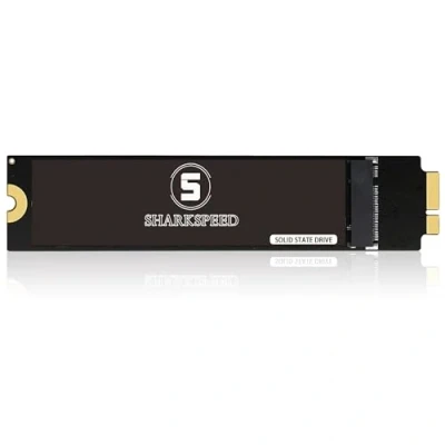 Immagine di S SHARKSPEED SSD 256GB Interno per MacBook Air 2010 2011 A1369(EMC 2392/2469) A1370(EMC 2393/2471) (Pre installato)