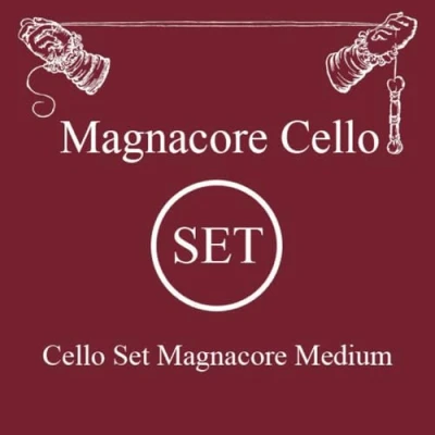 Immagine di Corde per violoncello LARSEN STRINGS Magnacore Set Medio