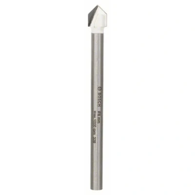 Immagine di Bosch Accessories Expert for Ceramic 2608587164 Punta per vetro e piastrelle 8 mm Lunghezza totale 80 Alberino cilindrico 1 pz.