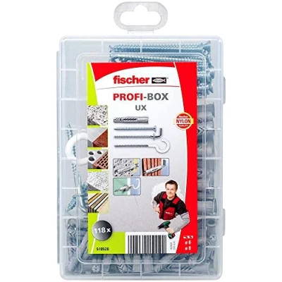 Immagine di Fischer PROFI BOX UX Assortimento tasselli 518526 1 KIT