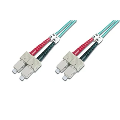 Immagine di Cavo Digitus DK 2522 03/3 Fibra ottica [1x Spina SC 1x SC] 50/125 µ Multimode OM3 3.00 m