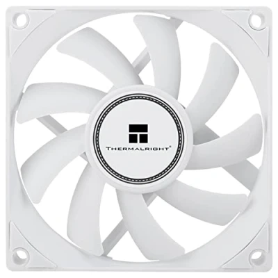 Immagine di Thermalright TL 8015W CPU ventola Computer Case silenziosa 4pin PWM PC Ventola, 15 mm Slimline Cooler, velocità 2200 RPM, 80 (bianco)