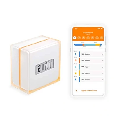 Immagine di Netatmo Termostato connesso e intelligente per caldaia singola, NTH01 FR EC