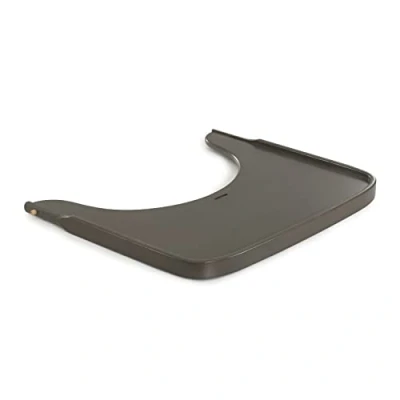 Immagine di Hauck Vassoio Seggiolone Alpha Wooden Tray in Legno di Faggio Cert. FSC®, per Pappa Alpha+ e Beta+, Bordo Rialzato Carbone