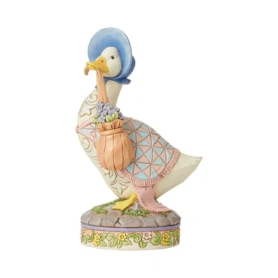 Immagine di Beatrix Potter By Jim Shore Jemima Statuetta a forma di anatra, multicolore