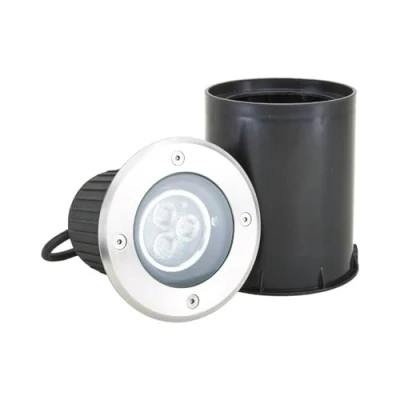 Immagine di Lucande Lampada da incasso per pavimento a LED Jos, rotonda, orientabile, IP67