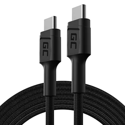 Immagine di GC PowerStream 1,2m USB C Tipo Cavo Nylon Cavetto Cable di Ricarica 60W Power Delivery Rapida Quick Charge 3.0 per Samsung Galaxy S21 S20 Ultra S10 Note 20 10 Ipad Pro 2020 Macbook