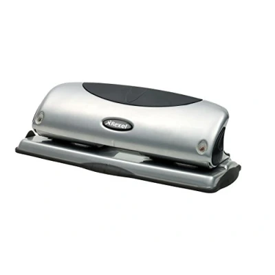 Immagine di REXEL P425 Perforatore 4 fori Argento/Nero 2100753