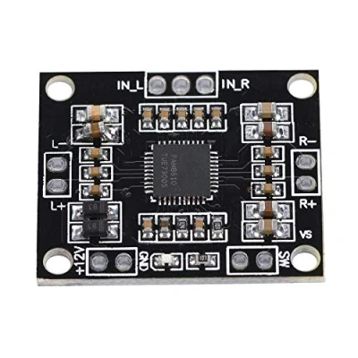 Immagine di Zerone Scheda Amplificatore PAM8610, Digitale a Doppio Canale Audio Classe D 12V 15W Amp Modulo Video Stereo