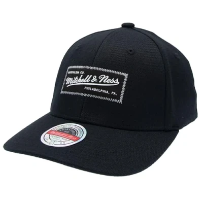 Immagine di Mitchell &amp; Ness Snapback Biowashed Zig Zag Small Box Logo, nero, Nero Classic Red, Taglia unica