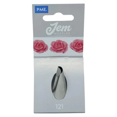 Immagine di PME Bocchetta Decorativa, Acciaio Inossidabile, Argento