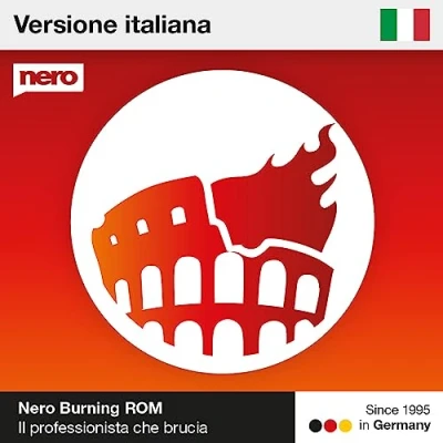 Immagine di Nero Burning ROM 2025 L&#039;originale Programma di Masterizzazione CD, DVD e Bluray Ripping Copia Windows 11 / 10 8 7 1 PC