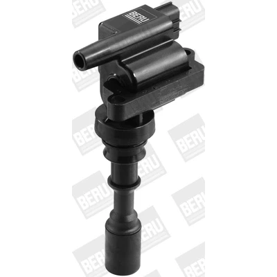 Immagine di BERU ZSE086 Bobina d&#039;accensione 3 12 Spark Spring con pezzi raccordo 2 cappuccio candela accensione, Tipo di SAE