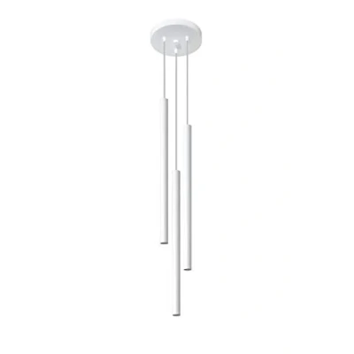 Immagine di Sollux, PASTELO 3P Lampadario da appendere, moderno, luci a LED bianche, per il soggiorno, camera letto, corridoio, ufficio, attacco G9, SL.0467