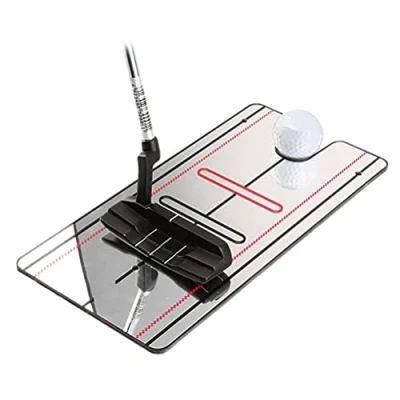 Immagine di BTSEURY Metting Allinement Specchio, Putter Specchio Posture Corrector Mettendo Gli aiuti Allenamento per Principianti