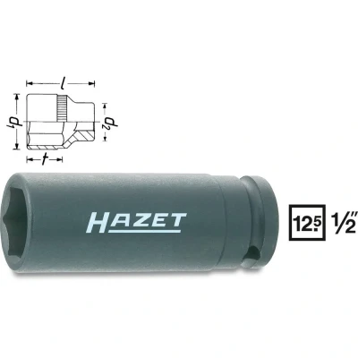 Immagine di HAZET Inserto a bussola Impact 1/2 (12.5 mm) 900SLG 15
