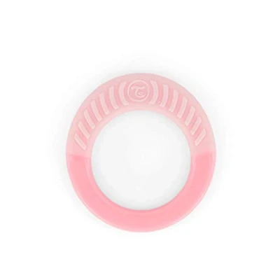 Immagine di TWISTSHAKE Anello massaggiagengive per bambini, senza BPA, a partire da 1 mese, colore: rosa