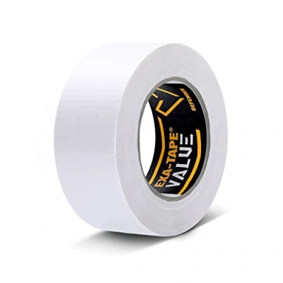 Immagine di DEFENDER by Adam Hall EXA TAPE VALUE W 50 DTEXAVW50 Nastro adesivo Bianco (L x L) m mm 1 pz.