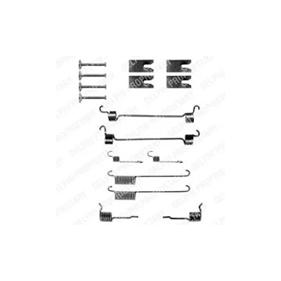 Immagine di DELPHI LY1274 Kit accessori, Ganasce freno FORD: FIESTA 5, 4