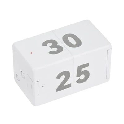 Immagine di Timer Pomodoro, da Cubo Flip, Preimpostato 1/2/3/5/10/15/20/25/30/55 min, di studio sensibile Gravità, per lavorare, studiare, esercizio fisico, cucina