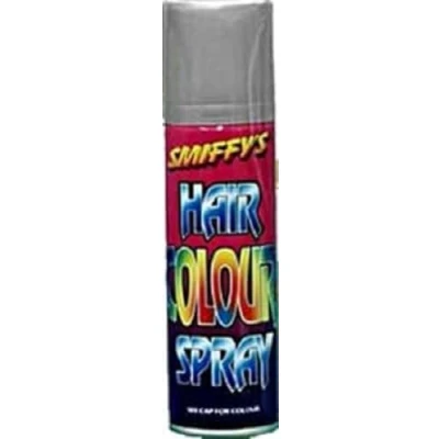 Immagine di Smiffys Spray colorato per capelli, argento, 125ml