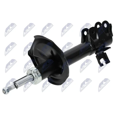 Immagine di NTY A NS 019 Ammortizzatore Assale anteriore Sx pressione del gas doppio tubo tipo McPherson Spina superiore, Collare inferiore