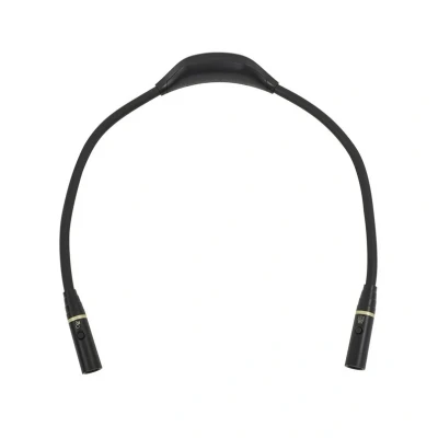 Immagine di Lampada ricaricabile Lindby LED Travan, nera, ABS, lunghezza 61,7 cm
