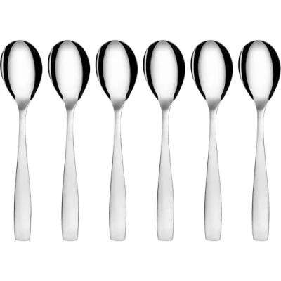 Immagine di GRÄWE Set di 6 cucchiaini da caffè, in acciaio INOX, serie Königstein
