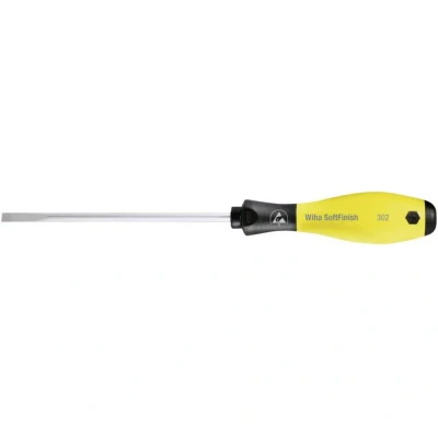 Immagine di Wiha SoftFinish 302ESD ESD Cacciavite a taglio Larghezza della lama: 4 mm Lunghezza 100 DIN EN 61340 5 1
