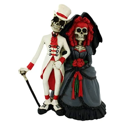 Immagine di Nemesis Now Statuetta Forever by Your Side, 19,5 cm, Colore: Rosso