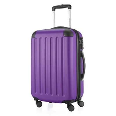 Immagine di HAUPTSTADTKOFFER SPREE Bagaglio a mano, Valigia rigida, Trolley espandibile, 4 ruote doppie, TSA, 55 cm, 42 litri, Viola