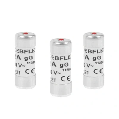 Immagine di Debflex 715396 3 fusibili con spia, 10,3 x 25,8 16 A, 250 V