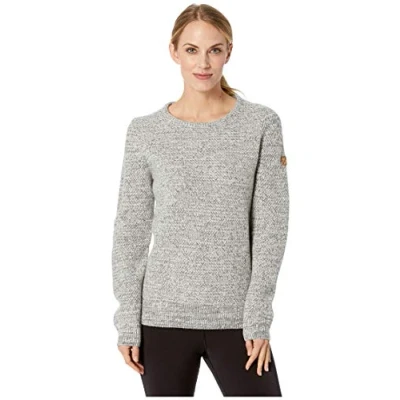 Immagine di Fjällräven Övik Structure Sweater W, Maglione Donna, Grigio (Egg Shell Grey), S