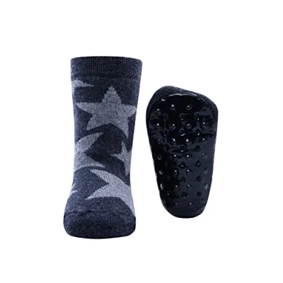 Immagine di Ewers Stoppersocks stelle, calzini antiscivolo con suola IN gomma per bambini e bambine, con, MADE GERMANY, 1 paio di bambini, taglia 17 18