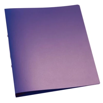 Immagine di Q Connect Raccoglitore ad anelli, formato A4, 4 anelli 1 violett/klar