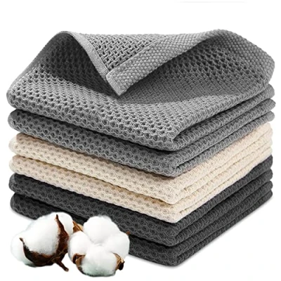 Immagine di JOTOL Strofinacci Cucina,Asciugamani da Cucina,Strofinacci Cucina,Set di 6 in Cotone 100% Morbido,65 x 45 cm per Pulizia Cucina e Piatti