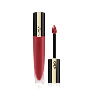 Immagine di L&#039;Oréal Paris Tinta Labbra Rouge Signature Empowereds, a Lunga Tenuta, Formula Leggera e Finish Extra Matte, 139 Adored, 8,5 ml