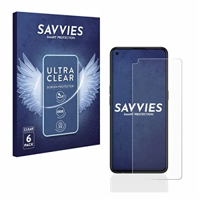 Immagine di savvies (6 Pezzi Pellicola Protettiva per Oppo Find X3 Lite Protezione Schermo Trasparente