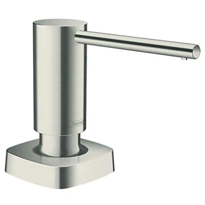 Immagine di hansgrohe A71 Distributore sapone liquido, acciaio inox, 40468800