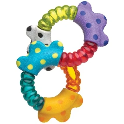 Immagine di Playgro Sonaglio Click and Twist, A Partire da 3 Mesi, Multicolore, 40140