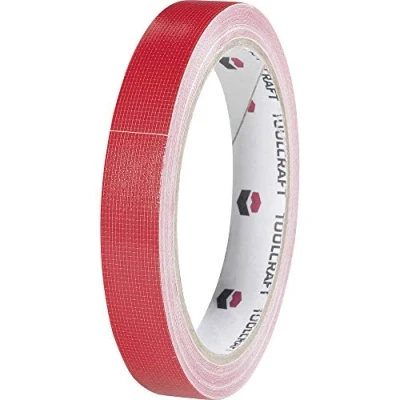 Immagine di TOOLCRAFT HEB19L10RC Nastro in tessuto Rosso (L x L) 10 m 19 mm 1 pz.